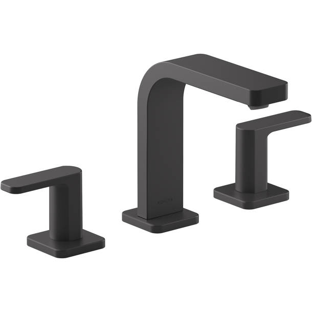 Kohler Hint Widespread Bathroom Faucet with Pop-Up Drain Assembly, 3 ...